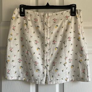 Forever 21 Floral Print Skirt